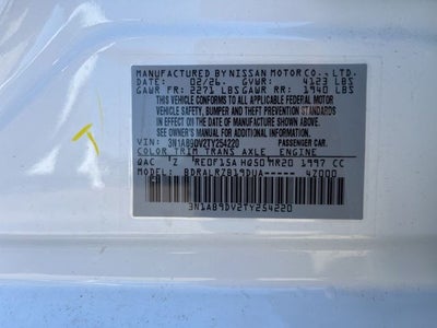 2026 Nissan Sentra SR