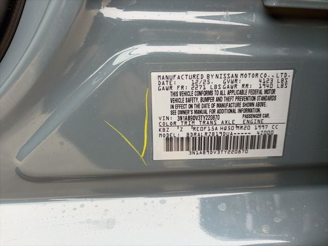 2026 Nissan Sentra SR