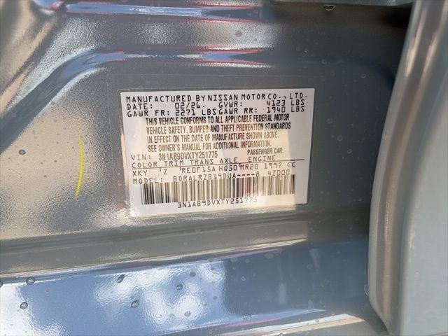 2026 Nissan Sentra SR