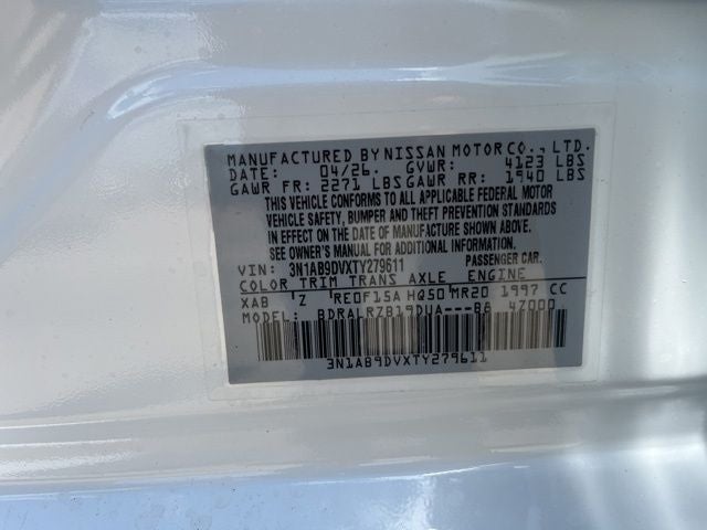 2026 Nissan Sentra SR