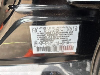 2026 Nissan Sentra SL