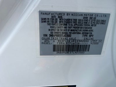 2026 Nissan Kicks S