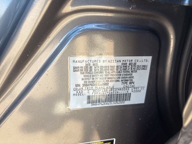 2025 Nissan Kicks SR