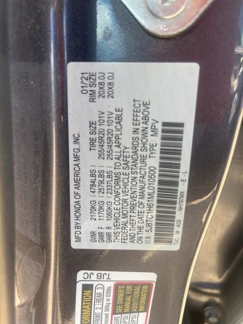 2021 Acura RDX A-Spec Package