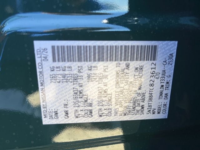 2026 Nissan Rogue Rock Creek