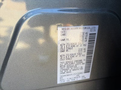 2026 Nissan Pathfinder SV