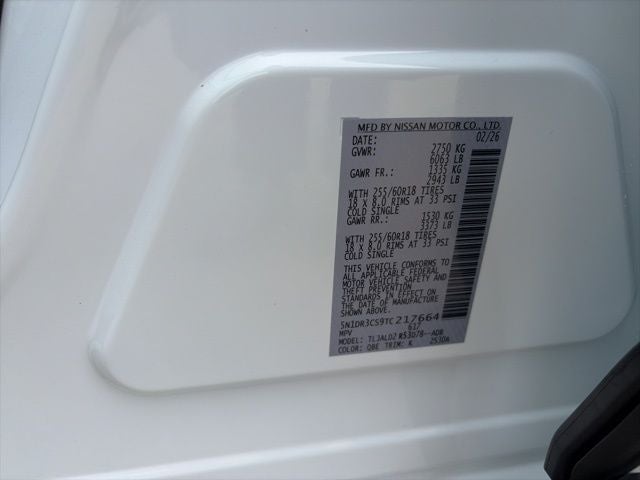 2026 Nissan Pathfinder SL