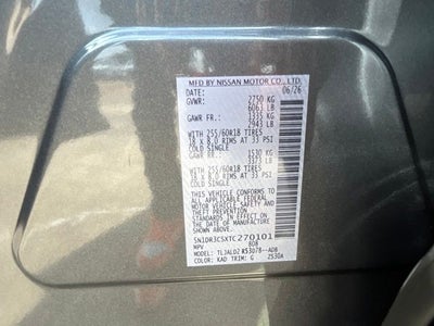 2026 Nissan Pathfinder SL