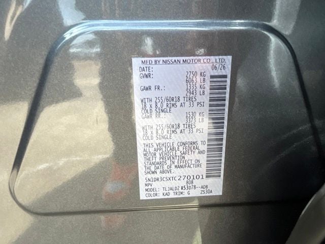 2026 Nissan Pathfinder SL