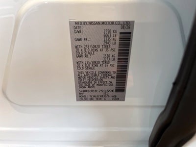 2026 Nissan Pathfinder SL