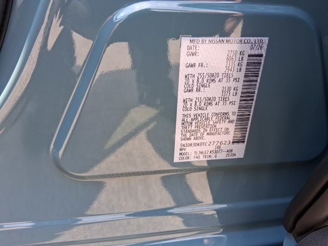 2026 Nissan Pathfinder Platinum
