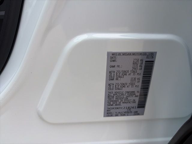 2026 Nissan Pathfinder Platinum