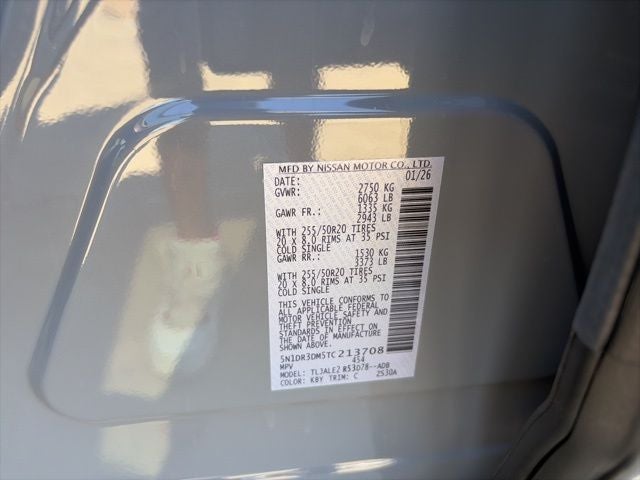 2026 Nissan Pathfinder Platinum