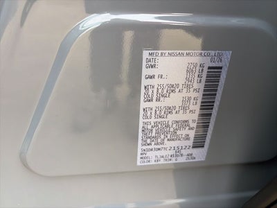 2026 Nissan Pathfinder Platinum