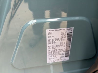 2026 Nissan Pathfinder Platinum