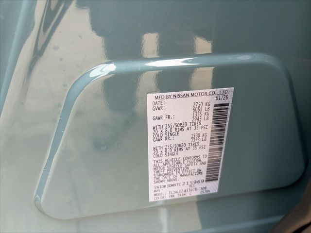 2026 Nissan Pathfinder Platinum