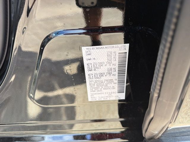 2026 Nissan Pathfinder Platinum