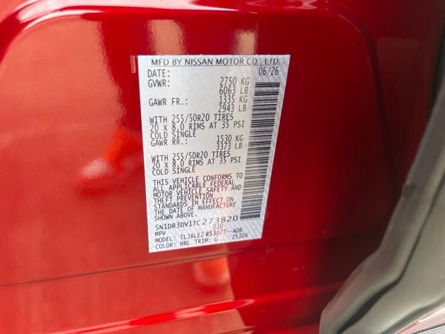 2026 Nissan Pathfinder Platinum