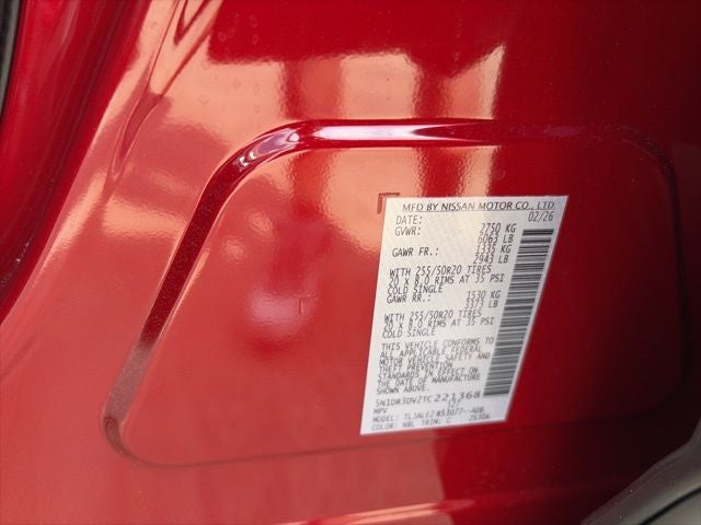 2026 Nissan Pathfinder Platinum