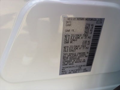 2026 Nissan Pathfinder Platinum