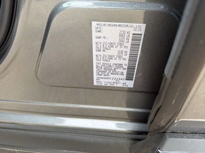 2026 Nissan Pathfinder Platinum