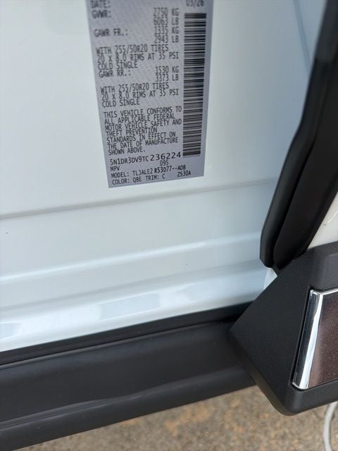 2026 Nissan Pathfinder Platinum