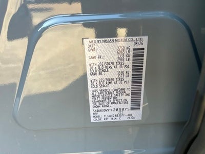 2026 Nissan Pathfinder Platinum