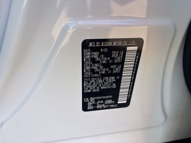 2026 Nissan Armada SV