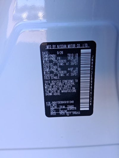 2027 Nissan Armada SL
