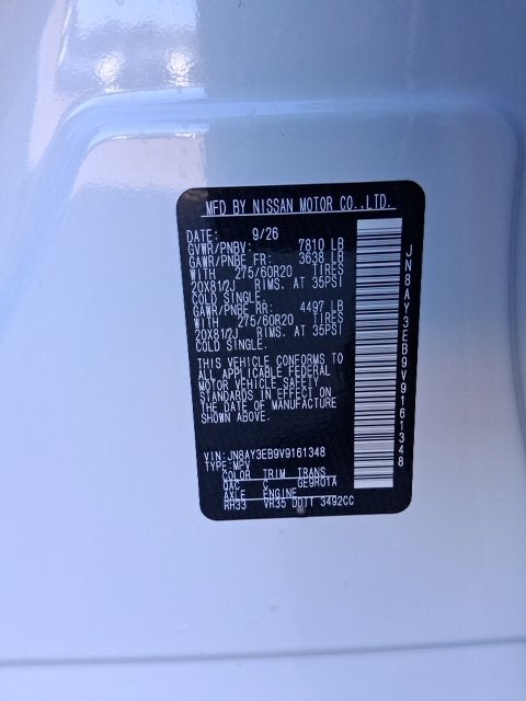 2027 Nissan Armada SL