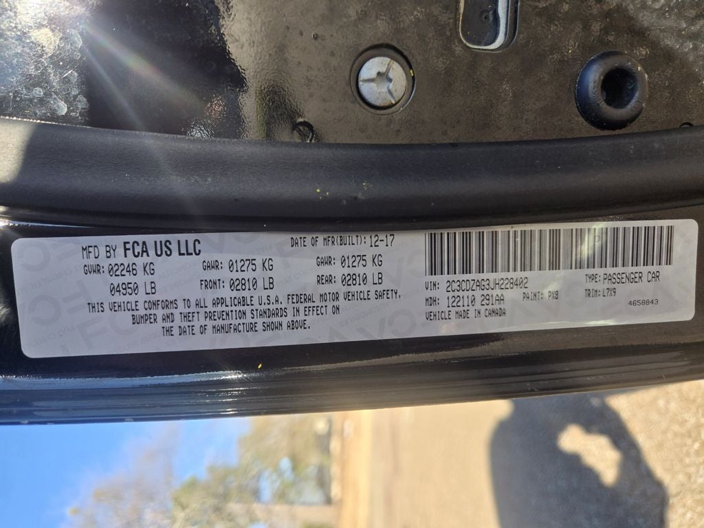 2018 Dodge Challenger SXT