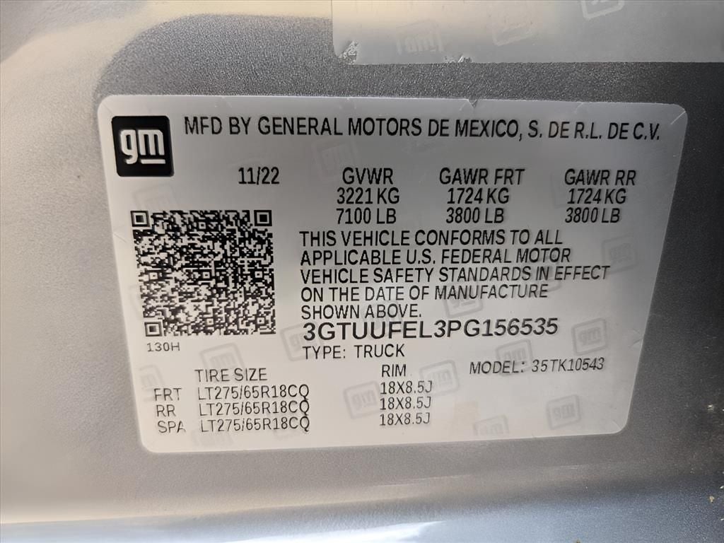 2023 GMC Sierra 1500 AT4X