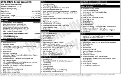 2025 BMW 3 Series 330i