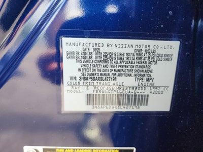 2025 Nissan Kicks SR