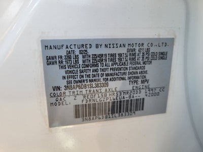 2025 Nissan Kicks SR