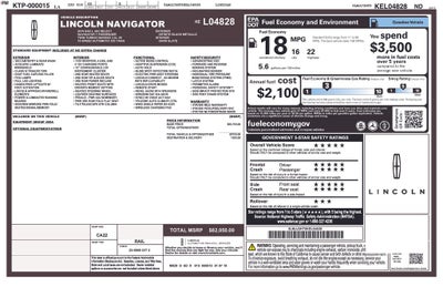 2019 Lincoln Navigator L Select