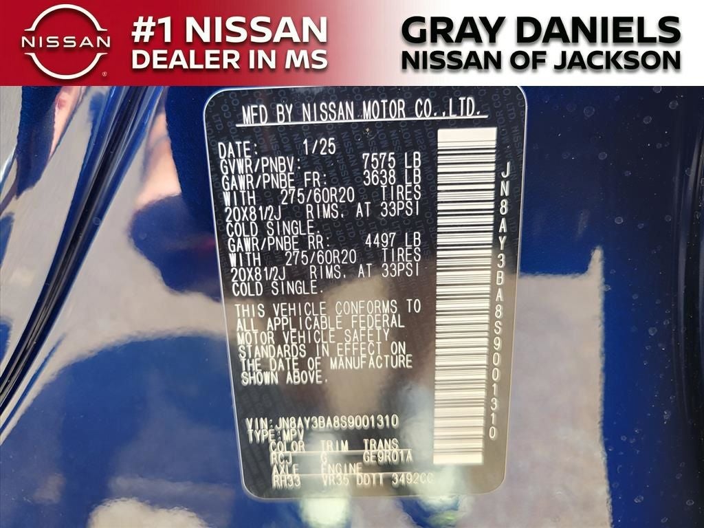 2025 Nissan Armada SL