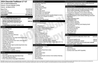 2024 Chevrolet TrailBlazer LT