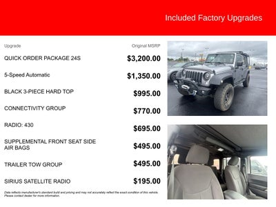 2016 Jeep Wrangler Unlimited Sport