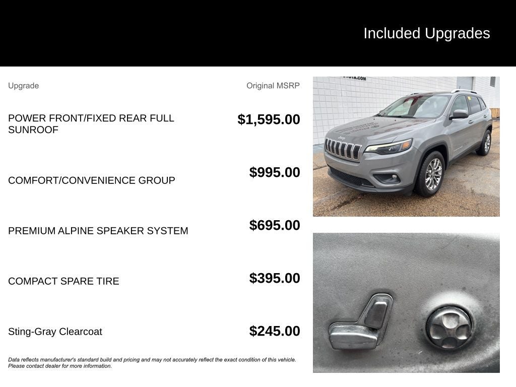 2020 Jeep Cherokee Latitude Plus