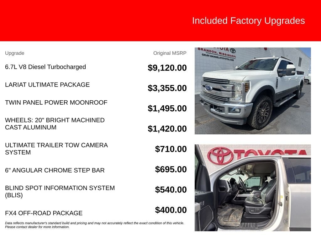 2019 Ford F-250SD Lariat