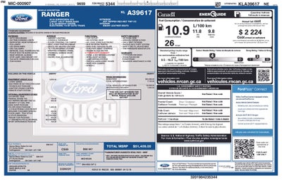 2019 Ford Ranger Lariat