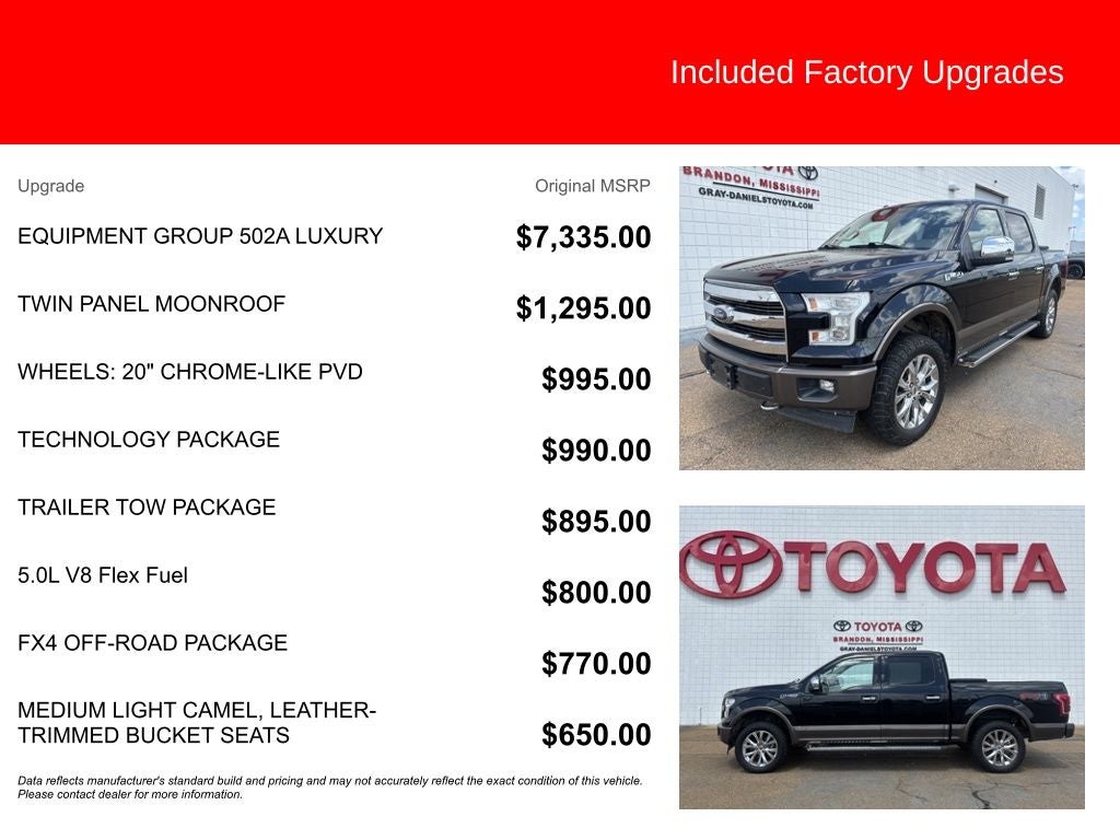 2017 Ford F-150 Lariat