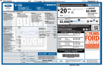 2015 Ford F-150 XL