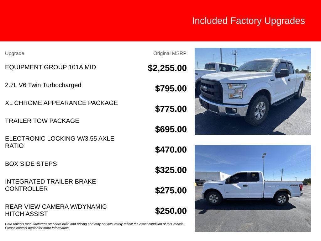 2015 Ford F-150 XL
