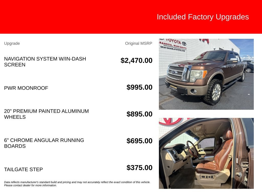 2012 Ford F-150 King Ranch