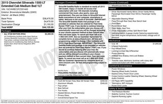 2015 Chevrolet Silverado 1500 LT LT1