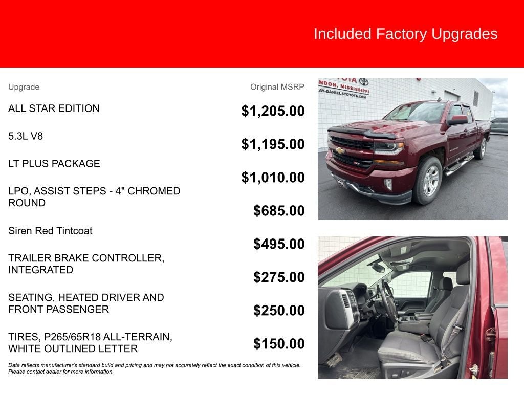 2017 Chevrolet Silverado 1500 LT LT2