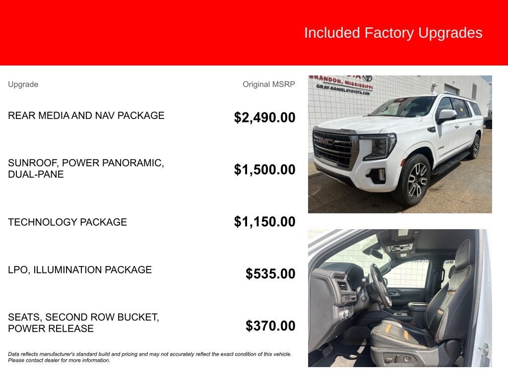 2021 GMC Yukon XL AT4