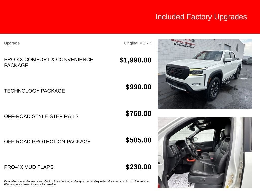 2022 Nissan Frontier PRO-4X